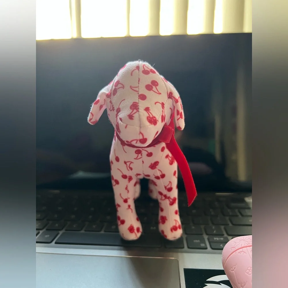 PINK Victoria's Secret Cherry Print Dog - Picture 3 of 5